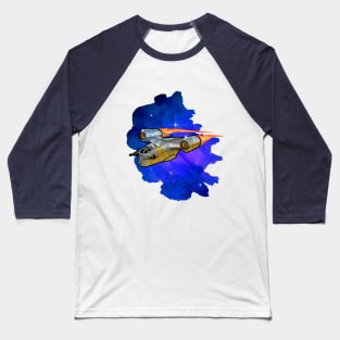 Galaxy space ship Baseball T-Shirt